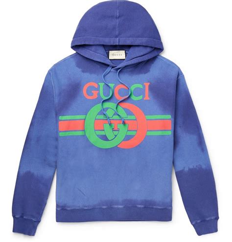 gucci printed loopback cotton-jersey hoodie legit check|gucci shirt checker.